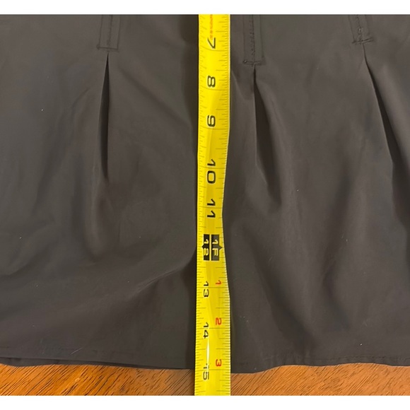 Athleta Black Pleated Skirt Size XL - Picture 9 of 9